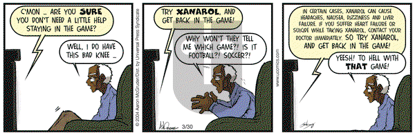 The Boondocks on Tuesday March 30, 2004 Comic Strip