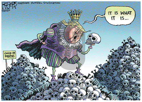 Rob Rogers on Thursday August 6, 2020 Comic Strip