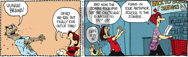 The Buckets on Monday September 5, 2011 Comic Strip