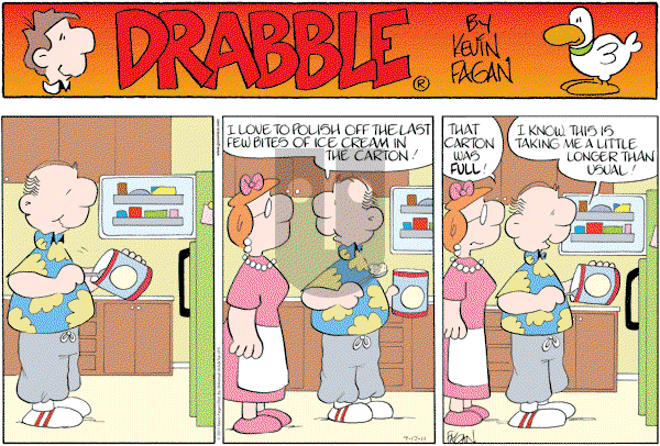 Drabble - Sunday July 17, 2011 Comic Strip