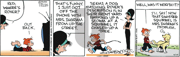 Red and Rover on Thursday June 25, 2020 Comic Strip