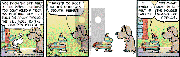 DeFlocked on Saturday October 24, 2009 Comic Strip