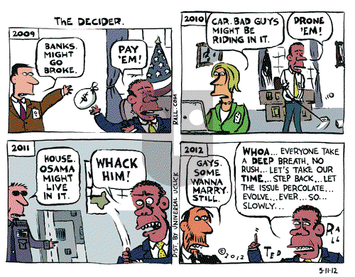 Ted Rall - Friday May 11, 2012 Comic Strip