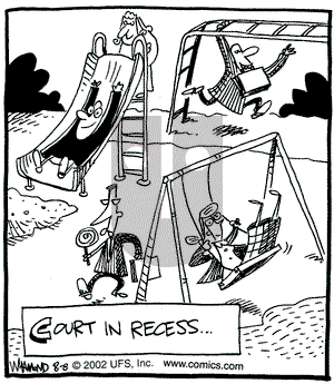 Reality Check on Thursday August 8, 2002 Comic Strip