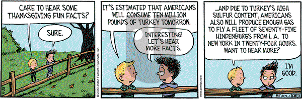 Grand Avenue on Wednesday November 25, 2009 Comic Strip