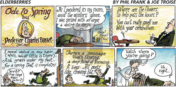 The Elderberries on Sunday April 9, 2006 Comic Strip