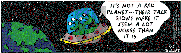 Frank and Ernest - Tuesday August 3, 2004 Comic Strip
