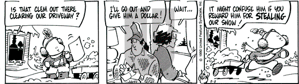 Rose is Rose on Friday February 2, 1990 Comic Strip