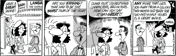 Baby Blues on Friday September 7, 1990 Comic Strip