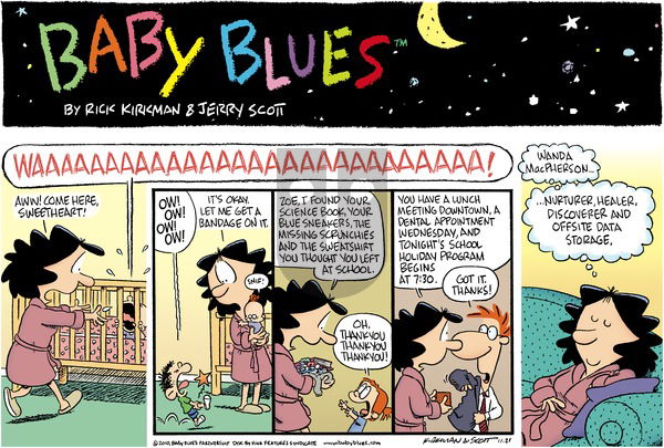 Baby Blues on Sunday November 21, 2010 Comic Strip