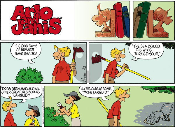 Arlo and Janis on Sunday July 8, 2012 Comic Strip