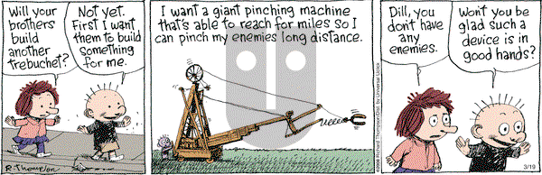 Cul de Sac on Tuesday March 19, 2013 Comic Strip