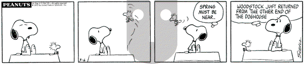 Peanuts on Monday March 6, 1972 Comic Strip