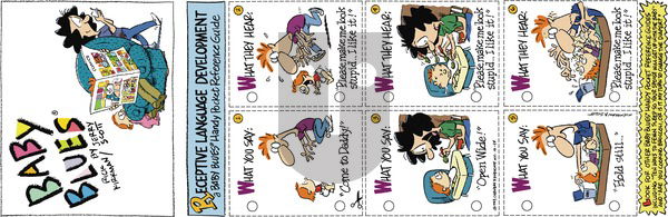 Baby Blues on Sunday October 24, 1993 Comic Strip