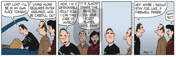 Luann on Monday March 19, 2007 Comic Strip