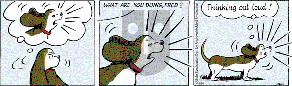 Fred Basset on Wednesday May 24, 2017 Comic Strip