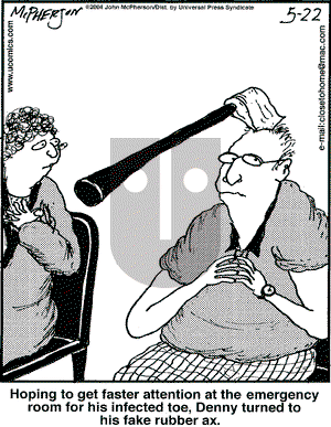 Close to Home - Saturday May 22, 2004 Comic Strip