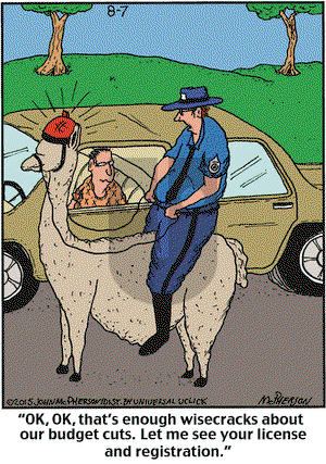 Close to Home on Friday August 7, 2015 Comic Strip