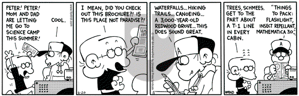 FoxTrot on Friday June 20, 1997 Comic Strip