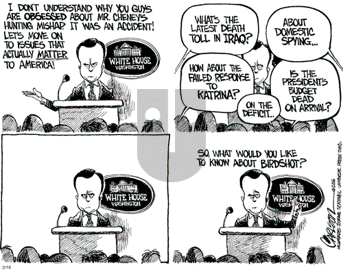 Stuart Carlson on Thursday February 16, 2006 Comic Strip