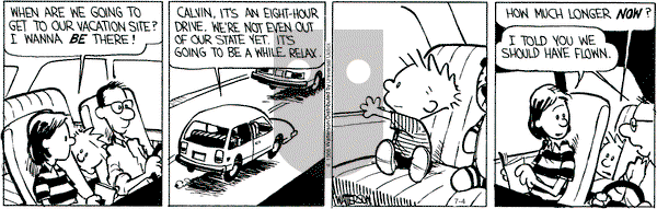 Calvin and Hobbes - Monday July 4, 2016 Comic Strip