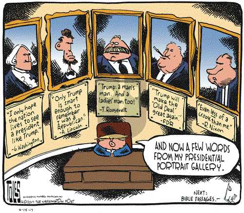 Tom Toles on Wednesday June 14, 2017 Comic Strip