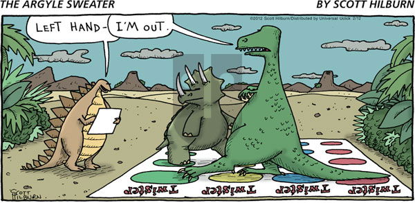 The Argyle Sweater on Sunday February 12, 2012 Comic Strip