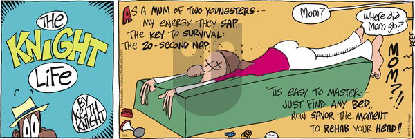 The Knight Life on Sunday October 8, 2017 Comic Strip