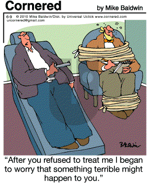 Cornered - Wednesday June 9, 2010 Comic Strip