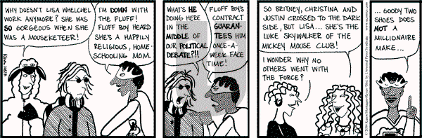 Clear Blue Water on Thursday October 28, 2004 Comic Strip