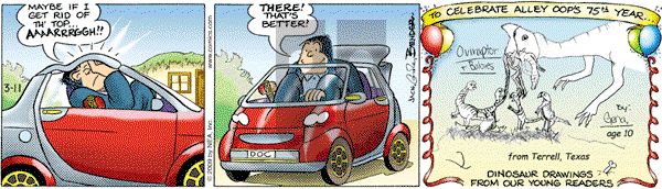 Alley Oop on Wednesday March 11, 2009 Comic Strip