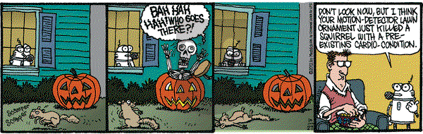 Monty on Saturday October 27, 2012 Comic Strip