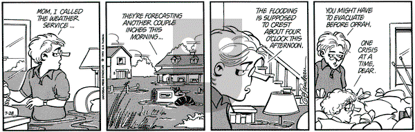 Doonesbury on Wednesday July 28, 1993 Comic Strip