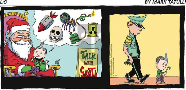 Lio on Sunday December 11, 2016 Comic Strip
