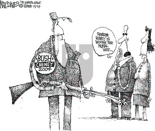 Matt Davies on Friday October 22, 2004 Comic Strip