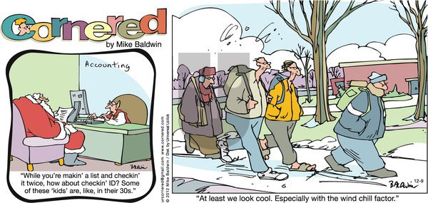 Cornered on Sunday December 9, 2012 Comic Strip