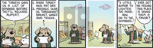 DeFlocked on Tuesday November 22, 2011 Comic Strip