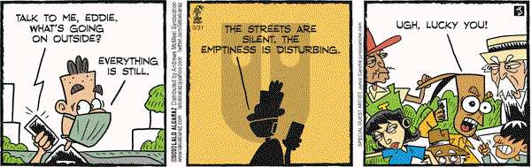 La Cucaracha on Tuesday March 31, 2020 Comic Strip