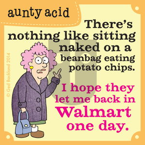 Aunty Acid on Sunday March 16, 2014 Comic Strip