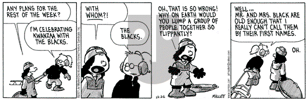 Frazz on Wednesday December 26, 2001 Comic Strip
