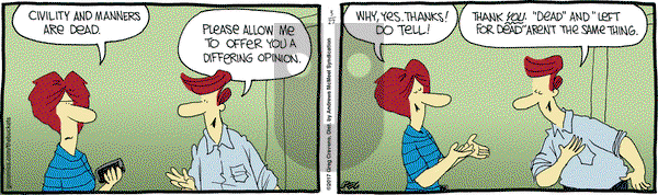 The Buckets on Monday March 27, 2017 Comic Strip