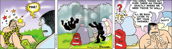Alley Oop on Saturday July 10, 2010 Comic Strip