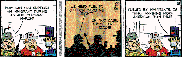 La Cucaracha on Friday February 5, 2021 Comic Strip