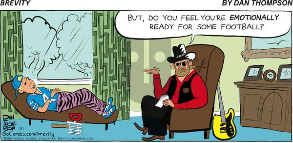 Brevity on Sunday January 21, 2018 Comic Strip