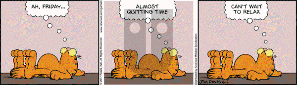 Garfield on Friday June 2, 2017 Comic Strip
