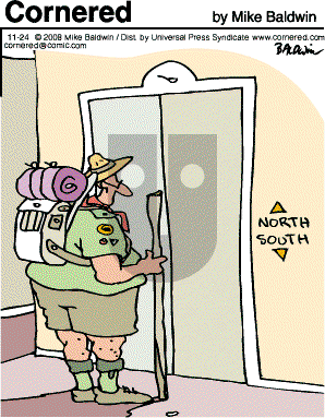 Cornered - Monday November 24, 2008 Comic Strip