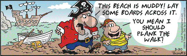 Frank and Ernest on Wednesday March 30, 2016 Comic Strip