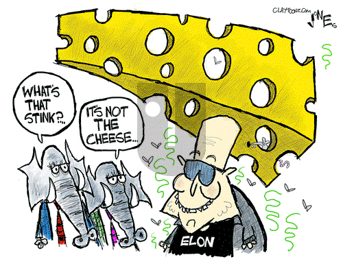 Clay Jones on Thursday April 3, 2025 Comic Strip