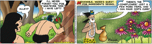 Alley Oop on Monday January 22, 2018 Comic Strip