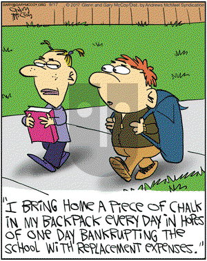 The Flying McCoys on Monday September 17, 2018 Comic Strip